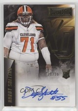 2015 Playbook Rookies Xs and Os Signatures Gold 20/25 Danny Shelton Auto 5x0