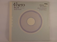 4 HERO 9 BY 9 (FT. IMANI UZURI) (2 DISC) (48) 4 Track Promo 12" Single including