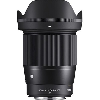 Sigma - 16mm-F/1.4 (C) AF DC DN Lens, Fuji X-Mount
