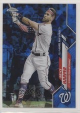 2020 Topps Chrome Update Sapphire Edition Home Run Derby Bryce Harper #U-255 ow1