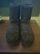 UGG Women's Classic Short With Metallic Spots Size 5 In Used But Good Condition