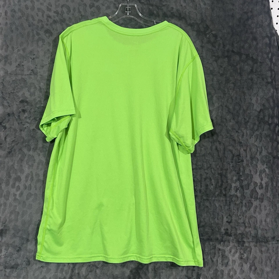 Camiseta Nike Dri-Fit Active cuello redondo manga corta verde neón talla XL Foto 3 de 4