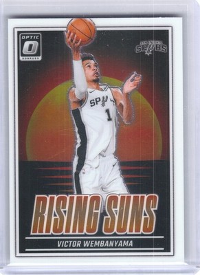 2024-25 Donruss Optic #19 Victor Wembanyama Rising Suns San Antonio Spurs