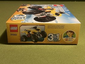 2014 LEGO CREATOR 31022 TURBO QUAD 3-in-1 ATV MONSTER TRUCK RACE CAR NEW SEALED