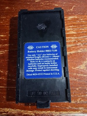 Whites Electronics XLT AA Battery Pack used excellent condition