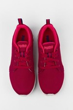 Image of Puma Trainers Womens UK 6 Red Lightweight Mesh Running Trainers Unworn