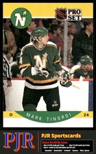 Mark Tinordi 1990-91 Pro Set #145 Minnesota North Stars Rookie