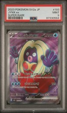2023 POKEMON JAPANESE SV2A-POKEMON 151 SUPER RARE #193 JYNX EX PSA 9