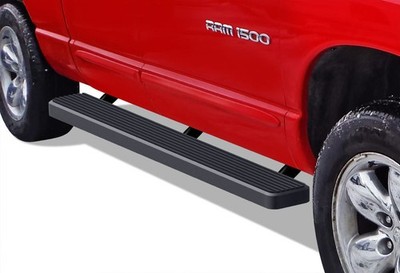 iBoard Running Boards 6in Black Fit 02-08 Dodge Ram 1500 2500 3500 Quad Cab
