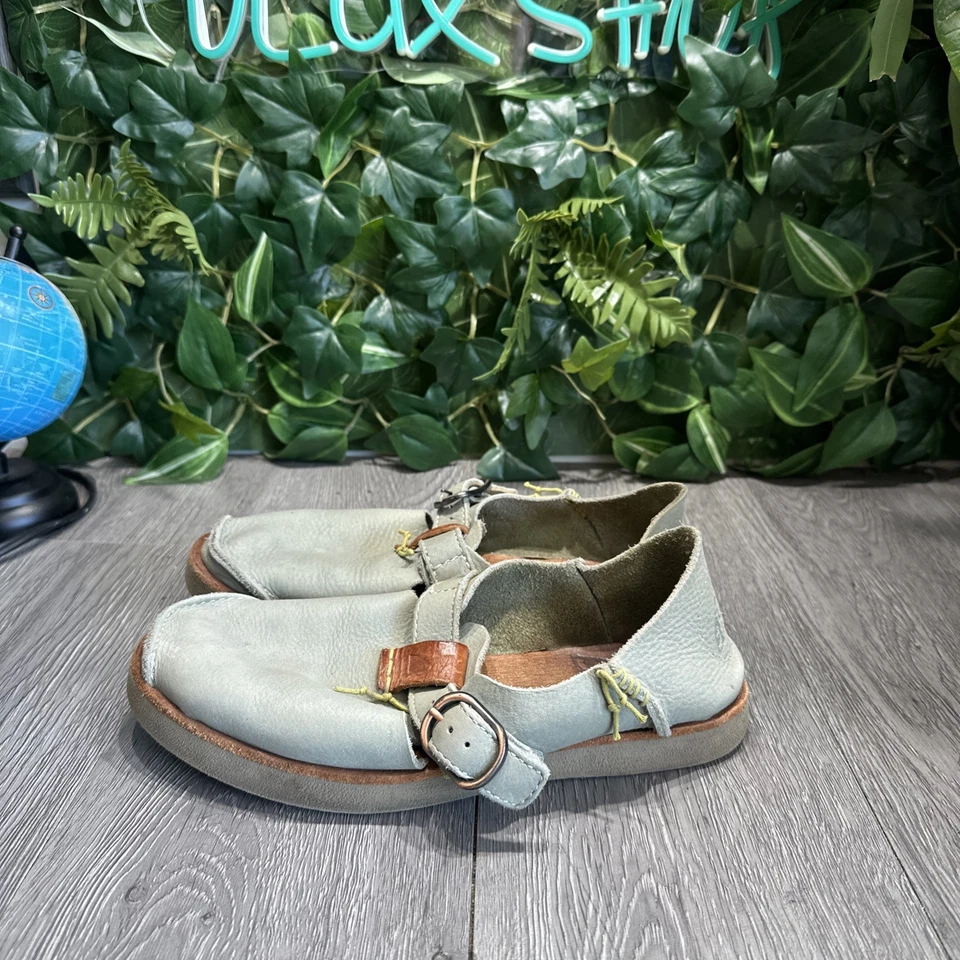 Zapatos Satorisan Benirras Cuero Premium Verde Talla 7, 38 EUR Foto 4 de 4