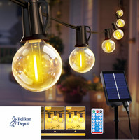 Solar Lichterkette 10M 15 Led AußEn 8 Modi Fernbedienung
