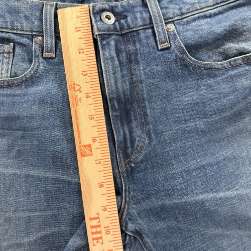 Jeans Levis Uomo 32x32 (Adatto 32x30) Blu Made & Crafted Selvedge Denim 502 Taper - Foto 21 di 24