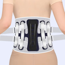 Back Brace Support Belt for Lower Pain Relief Adjustable Men Women Waist Lumbar