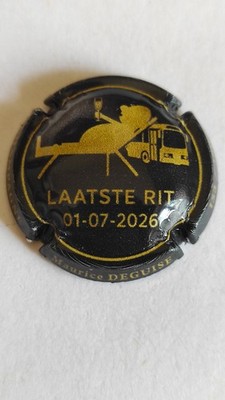 Champagnerkapsel M. DEGUISE belgische Cuvée Nr. Ao.b