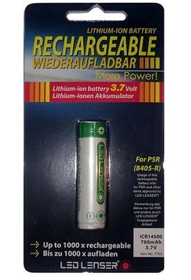 LED LENSER ICR14500 Lithium rechargeable battery for P5R