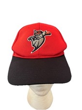 Louisville Bats Baseball Minor League MILB Red Adjustable Cap By OC Sports
