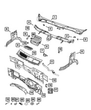 Genuine Mopar Bracket 68186854AA