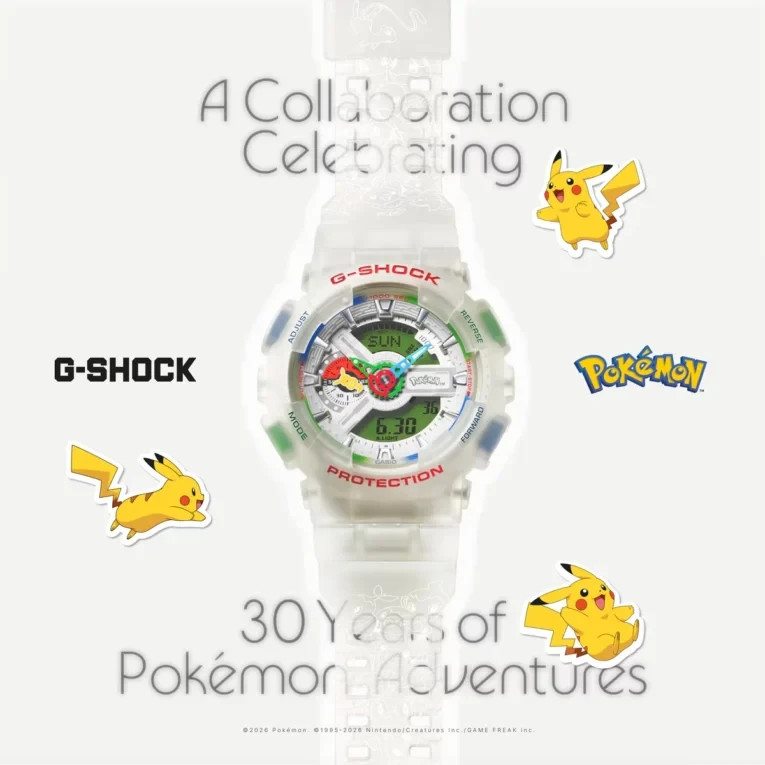 CASIO G-SHOCK x Pokémon GA-110PKM-7AJR Watch CONFIRMED Ships 7/15