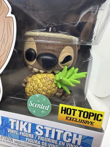 Funko Pop Disney Tiki Stitch 472 Scented Hot Topic 🇺🇸 - Imagen 2 de 8
