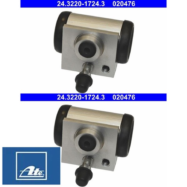 2X Radbremszylinder ATE 24.3220-1724.3 2 Bremszylinder Set Rechts Links-image