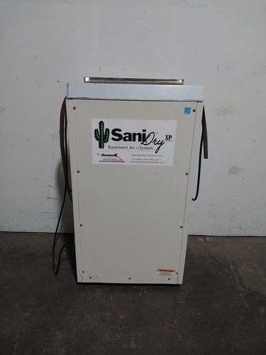 Basement Systems SaniDry SD109 Basement Dehumidifier tankless auto draining.