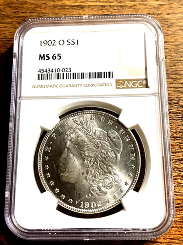 1902 0 $1 Morgan Dollar NGC MS65 BRIGHT WHITE BEAUTY!!!