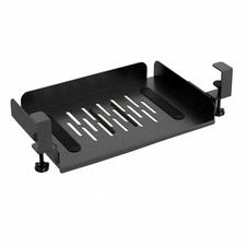 Under Desk Laptop Mount Clamp on Beneath-Desk Laptop Holder No for Players