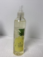 Bath  Body Works Pleaseures Fresh Pineapple Body Splash Mist Spray 8oz No Cap