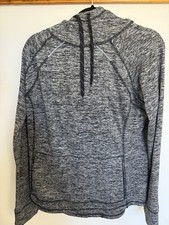Marc New York Performance Women's Pullover Hoodie Heather Gray Logo Size XL
