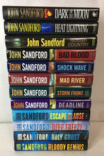 Lot of 12 Complete Virgil Flowers Series Books 1-12 by John Sandford - HC 1st Ed