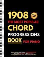 1908 The Most Popular Chord Progressions Book For Piano Peter Music Publishing