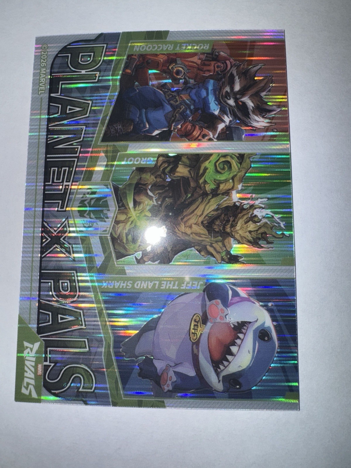 Planet X Pals MR-T-01 (Team-Up) - 2026 Cardfun Marvel Rivals Eternal Glory NM