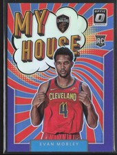 2021-22 Donruss Optic #18 Evan Mobley My House Purple Holo Rookie RC