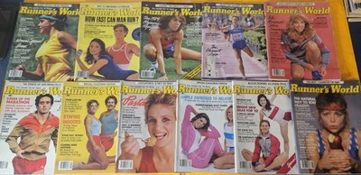 Runners World Magazine Near Whole Year 1982 Lot (11) Mary Decker Slaney Salazar