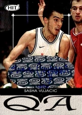 SASHA VUJACIC 2004 HIT Q&A ROOKIE RC AUTO AUTOGRAPH  /100 !!  SP  🔥🔥 LA LAKERS