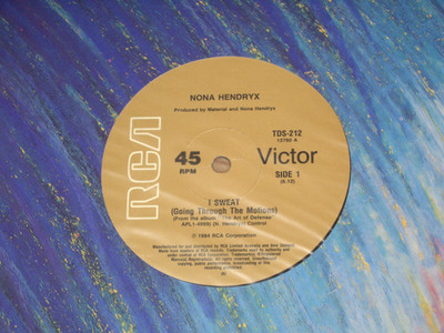 NONA HENDRYX *OZ 1st Press 12'' MAXI SINGLE ' I SWEAR ' 1984 EXC