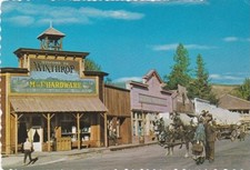 Historical Downtown Street Scene-WINTHROP, Wa...