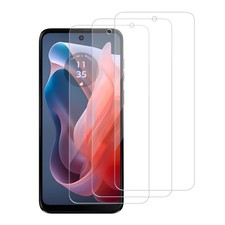 WowFluy 3 Pack for Motorola Moto G G Play 2024 / XT2413, transparent