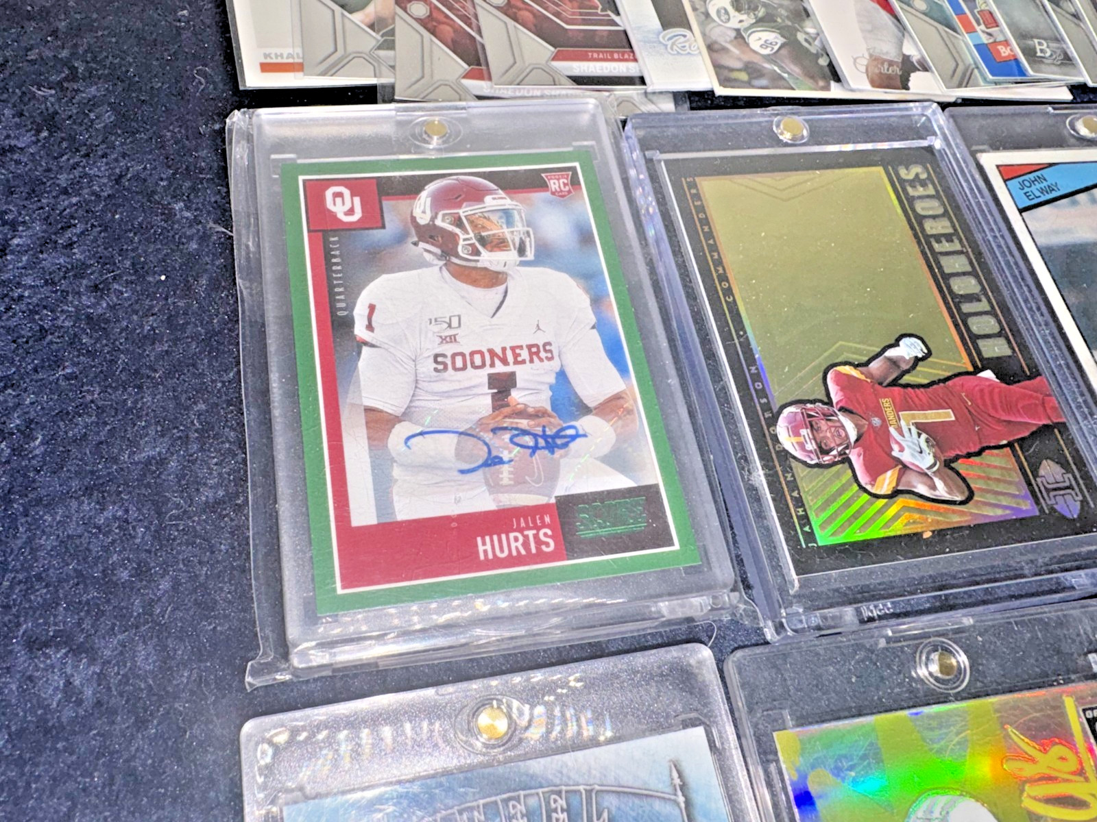 HUGE HIGH END SPORTS CARD DANIELS, HURTS, NACUA AUTOS PSA GU COLLECTION LOT READ view 8