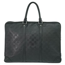 Borsa da lavoro Louis Vuitton Porte Documents Voyage N41146 Damier Inifini in pelle