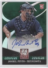2014 Panini Donruss Elite Signatures Turn of the Century Josmil Pinto Auto fm0