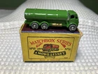 Matchbox/Lesney #11A ROAD TANKER - GREEN, w/Type B Box, in Excellent condition!