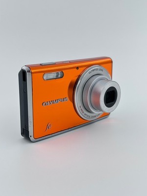 Olympus FE-4000 Digitalkamera Orange 12MP, 4fach optischer Zoom ohne Akku 