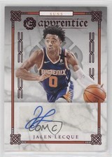2019 Panini Chronicles Apprentice Signatures Red Jalen Lecque #AP-JAL Auto 07u9