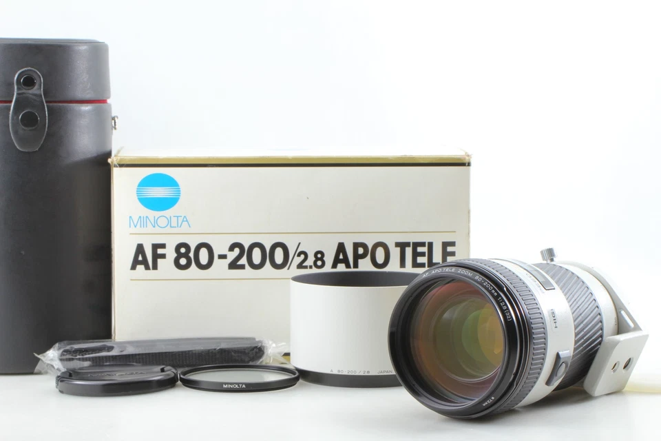 RARE [Unused Box] MINOLTA AF Apo Tele 80-200mm F2.8 G High Speed Zoom Lens JAPAN - Image 3 of 4