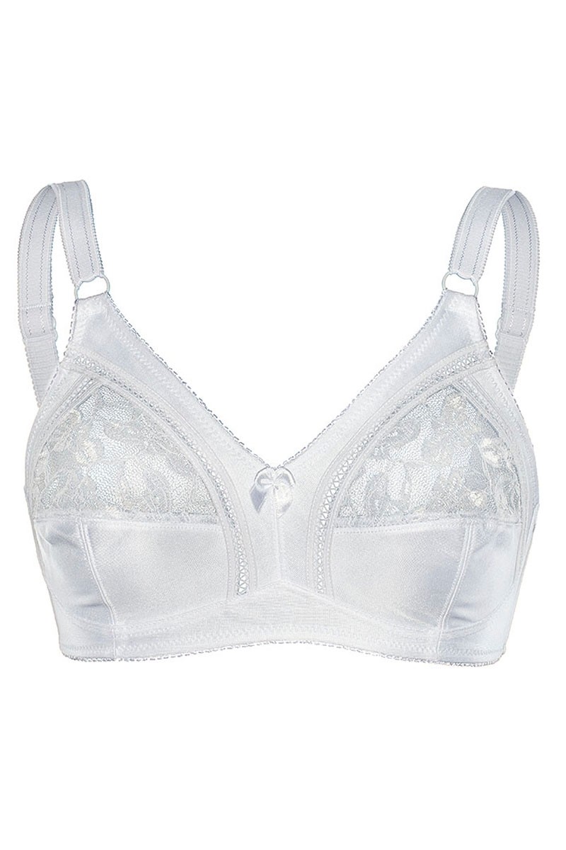 Soutien-gorge Sassa Sans Armature Avec Dentelle - Modèle 88887, Tailles 90-115 B à D - Neuf