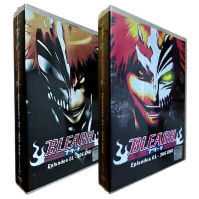 Bleach Complete Series (Episodes 1-366 END) English Dub & Subs Anime DVD