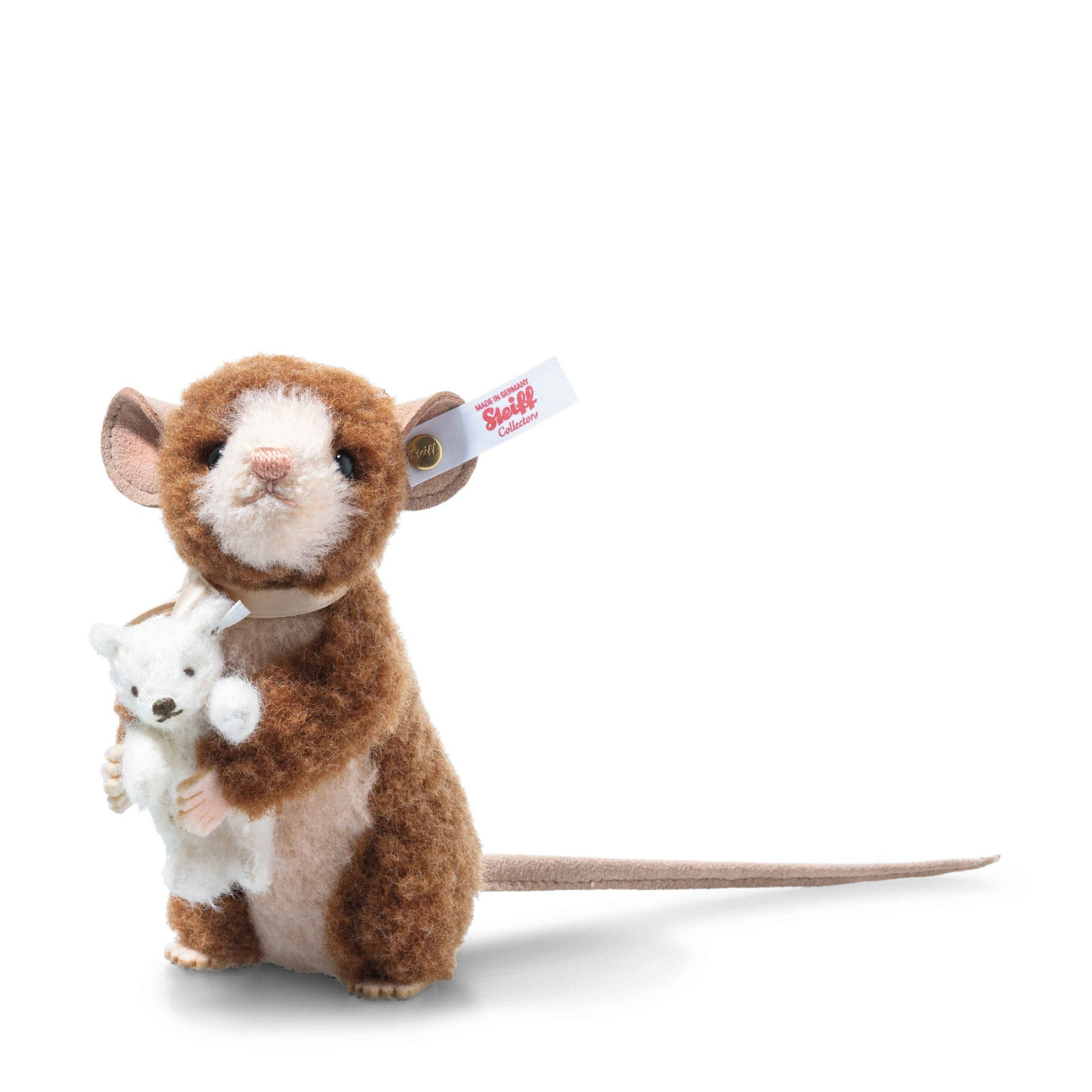 Steiff Paul mouse with Petsy Teddy Bear limited Edition Only One Available