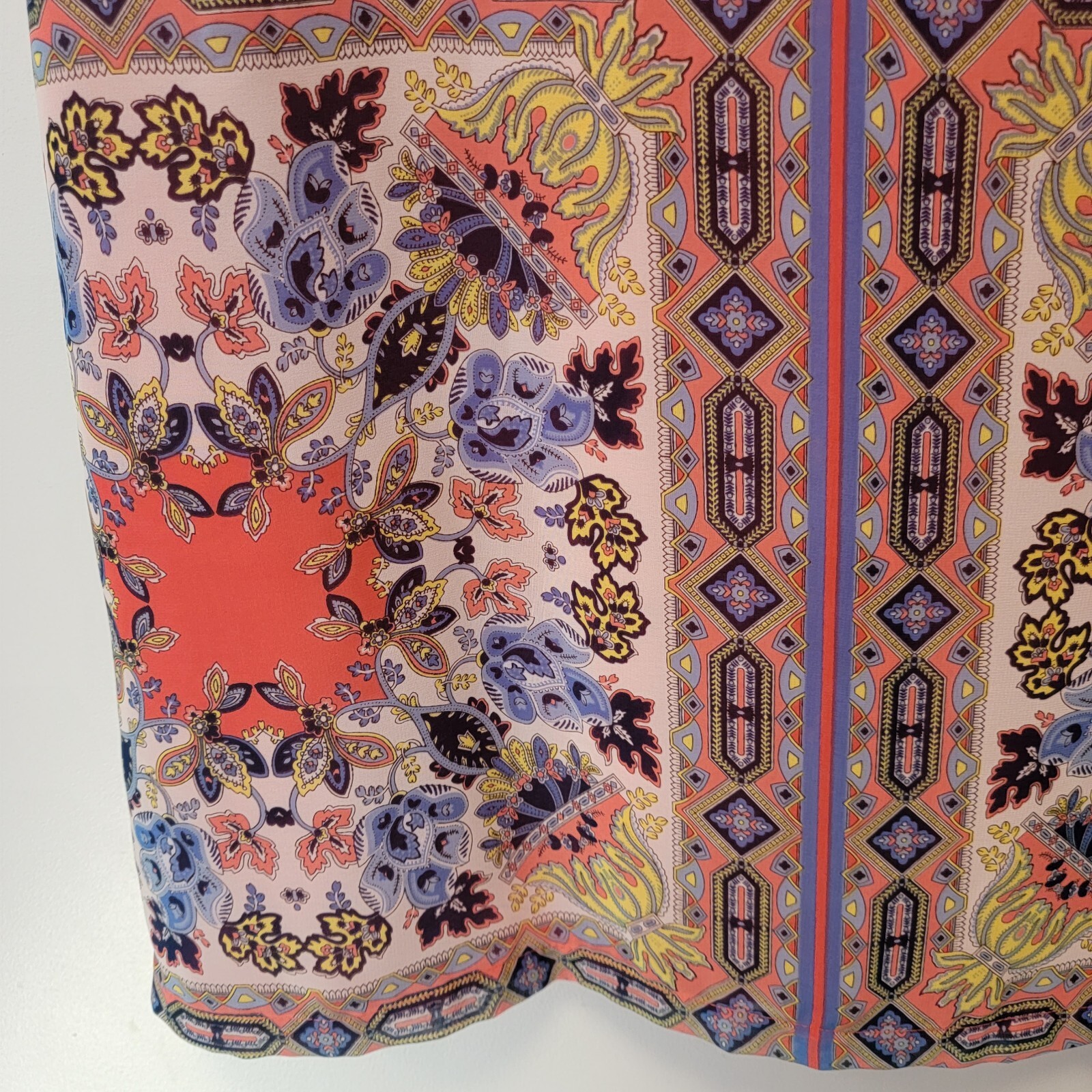 Lulus Floral Colorful Shirt Dress Style DD2146 Boho Bohemian Size Small NWT NEW 