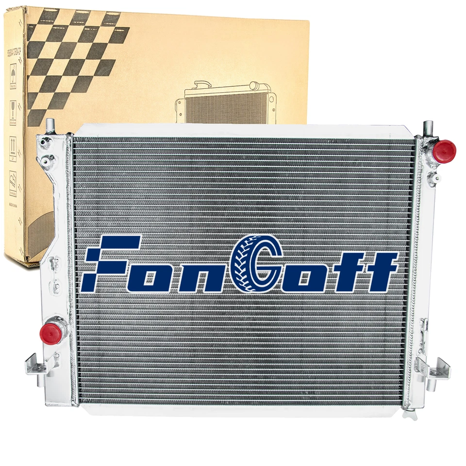 2789 4 Row Aluminum Radiator For 2005-2014 2012 Ford Mustang 3.9 4.6L 5.8L MT - Изображение 3 из 4